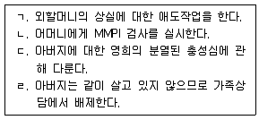 청소년상담사 2급(2교시) 2018년 1회 75번 문제 그림