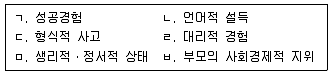 청소년상담사 2급(2교시) 2018년 1회 95번 문제 그림