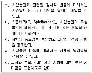 청소년상담사 2급(2교시) 2020년 1회 88번 문제 그림