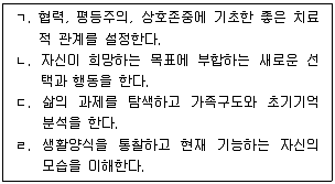 청소년상담사 2급(2교시) 2021년 1회 42번 문제 그림