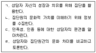 청소년상담사 2급(2교시) 2022년 1회 48번 문제 그림