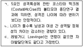 청소년상담사 3급(1교시) 2016년 1회 29번 문제 그림