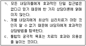 청소년상담사 3급(1교시) 2016년 1회 98번 문제 그림