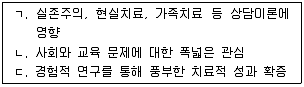 청소년상담사 3급(1교시) 2017년 1회 83번 문제 그림