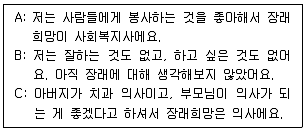 청소년상담사 3급(1교시) 2020년 1회 11번 문제 그림