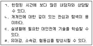 청소년상담사 3급(1교시) 2020년 1회 26번 문제 그림