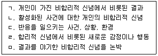 청소년상담사 3급(1교시) 2024년 1회 31번 문제 그림