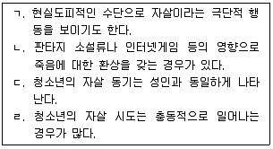 청소년상담사 3급(2교시) 2019년 1회 50번 문제 그림