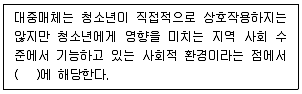 청소년상담사 3급(2교시) 2024년 1회 35번 문제 그림