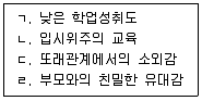 청소년상담사 3급(2교시) 2024년 1회 43번 문제 그림