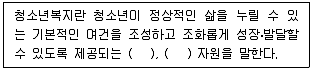 청소년상담사 3급(2교시) 2024년 1회 45번 문제 그림