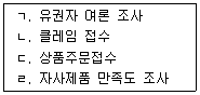 텔레마케팅관리사 2019년 2회 3번 문제 그림