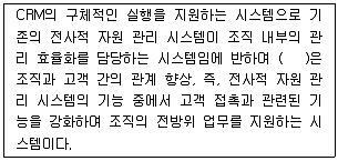 텔레마케팅관리사 2019년 2회 76번 문제 그림