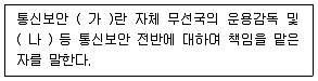 해상무선통신사 2023년 1회 41번 문제 그림