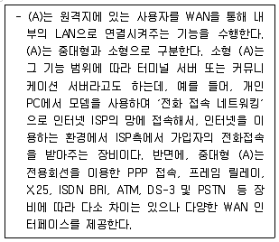 네트워크관리사 1급 2021년 1회 46번 문제 그림