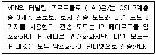네트워크관리사 2급 2022년 2회 23번 문제 그림