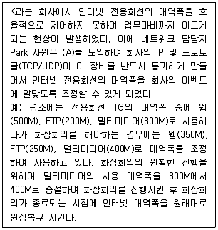 네트워크관리사 2급 2022년 4회 18번 문제 그림