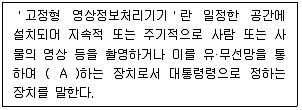 영상정보관리사 2024년 2회 1번 문제 그림