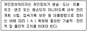 영상정보관리사 2025년 2회 6번 문제 그림