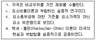 9급 국가직 공무원 경제학개론 2019년 1회 20번 문제 그림