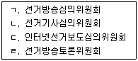 9급 국가직 공무원 공직선거법 2013년 1회 3번 문제 그림