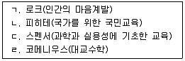 9급 국가직 공무원 교육학개론 2012년 1회 19번 문제 그림