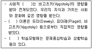 9급 국가직 공무원 교육학개론 2012년 1회 6번 문제 그림