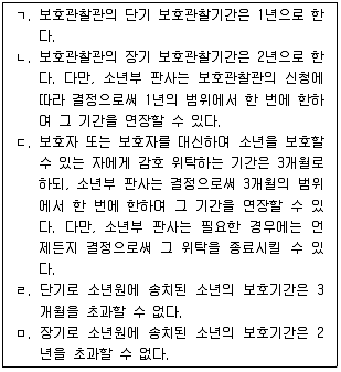 9급 국가직 공무원 교정학개론 2020년 1회 10번 문제 그림