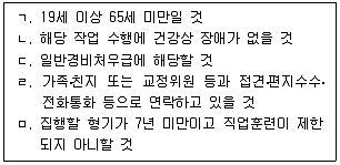 9급 국가직 공무원 교정학개론 2021년 1회 9번 문제 그림