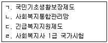 9급 국가직 공무원 사회복지학개론 2014년 1회 5번 문제 그림
