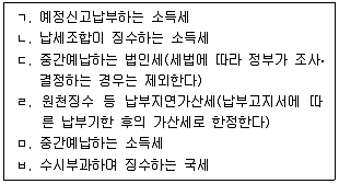 9급 국가직 공무원 세법개론 2021년 1회 5번 문제 그림