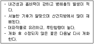 9급 국가직 공무원 식용작물 2009년 1회 10번 문제 그림