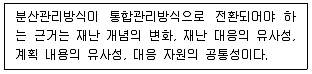 9급 국가직 공무원 재난관리론 2024년 1회 7번 문제 그림
