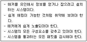9급 국가직 공무원 정보시스템보안 2021년 1회 1번 문제 그림