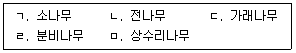 9급 국가직 공무원 조림 2024년 1회 20번 문제 그림