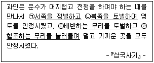 9급 국가직 공무원 한국사 2018년 1회 14번 문제 그림