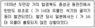 9급 국가직 공무원 한국사 2020년 1회 1번 문제 그림