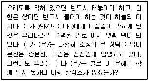 9급 국가직 공무원 한국사 2020년 1회 15번 문제 그림