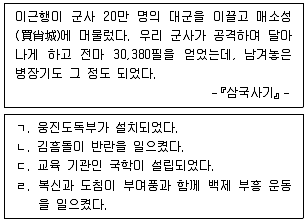 9급 국가직 공무원 한국사 2023년 1회 6번 문제 그림