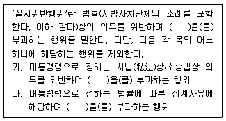 9급 국가직 공무원 행정법총론 2011년 1회 10번 문제 그림