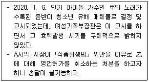 9급 국가직 공무원 행정법총론 2020년 1회 18번 문제 그림