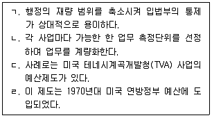 9급 국가직 공무원 행정학개론 2025년 1회 8번 문제 그림