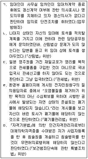 9급 국가직 공무원 형법총론 2011년 1회 16번 문제 그림