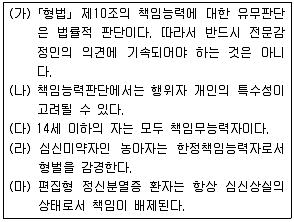 9급 국가직 공무원 형법총론 2012년 1회 15번 문제 그림