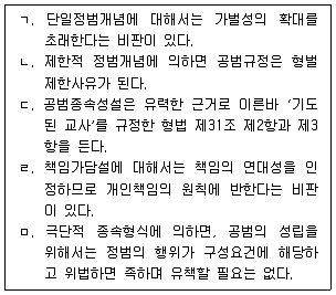 9급 국가직 공무원 형법 2014년 1회 17번 문제 그림