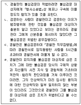 9급 국가직 공무원 형사소송법개론 2024년 1회 15번 문제 그림