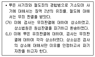9급 국가직 공무원 형사소송법 2012년 1회 3번 문제 그림