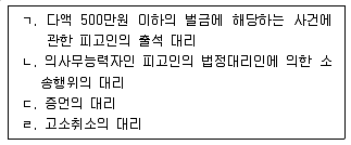 9급 국가직 공무원 형사소송법 2016년 1회 2번 문제 그림