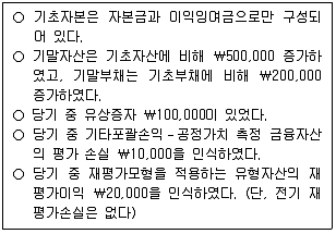 9급 국가직 공무원 회계원리 2019년 1회 14번 문제 그림
