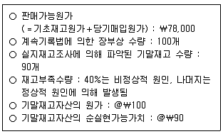 9급 국가직 공무원 회계학 2014년 1회 6번 문제 그림
